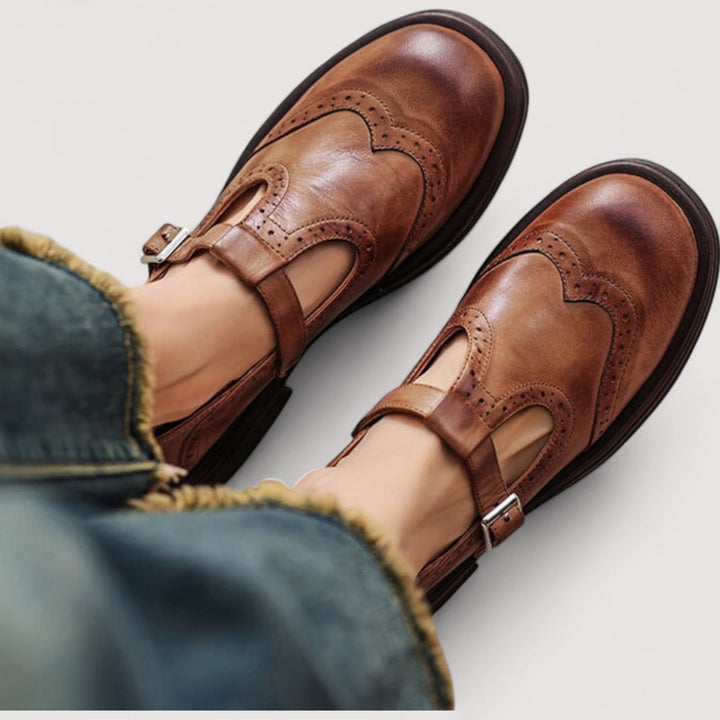 Louisa™ - Orthopedic Leather Mary Jane Shoes