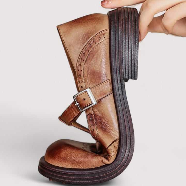 Louisa™ - Orthopedic Leather Mary Jane Shoes
